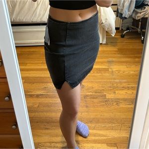 Pencil Jean skirt